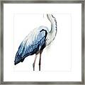Seabird Heron Ii #2 Framed Print