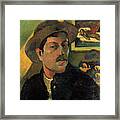 Self-portrait. Artist Gauguin, Paul #2 Framed Print