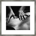 Shoulder Massage Framed Print