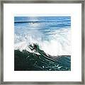 Surfer Exploring The Coast Of Ireland On A Surf Trip #2 Framed Print