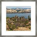 The Columbia River Gorge, A Popular #2 Framed Print