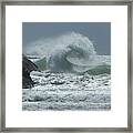 Waves In The Pacific Ocean, Coral Sea #2 Framed Print