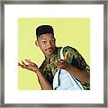 Will Smith In The Fresh Prince Of Bel-air -1990-. #2 Framed Print