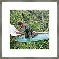 Collecting Insects #22 Framed Print