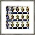 25 Palms Framed Print