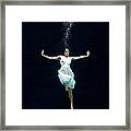 Ballet Dancer Underwater #26 Framed Print