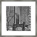 2nd Avenue Seattle Arch Framed Print