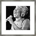 Aretha Franklin #3 Framed Print