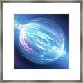 Bipolar Force In Space #3 Framed Print