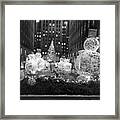 Christmas Tree At Rockefeller Center #3 Framed Print