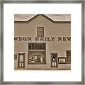 Dawson City Yukon Canada #3 Framed Print