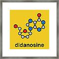Didanosine Hiv Drug #3 Framed Print