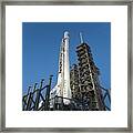 First Spacex Rocket Reuse #3 Framed Print