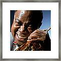 Louis Armstrong Framed Print