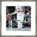 Memphis Grizzlies V Indiana Pacers Framed Print