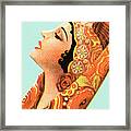 Middle Eastern Woman #3 Framed Print
