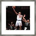 Milwaukee Bucks V New York Knicks Framed Print