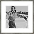 New England Skiing #3 Framed Print