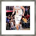 New York Knicks V La Clippers Framed Print