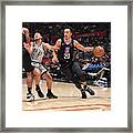 San Antonio Spurs V La Clippers Framed Print