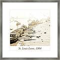 St. Louis Levee, 1904 #3 Framed Print