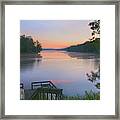 Tomahawk Lake Dawn #3 Framed Print
