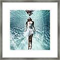 Underwater Ballet Framed Print