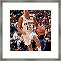Utah Jazz V New Orleans Pelicans Framed Print