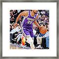 Utah Jazz V Sacramento Kings #30 Framed Print