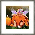 Fairy Princess Pumpkin Framed Print