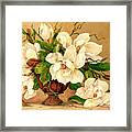38691 Southern Magnolias Framed Print