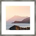 Amazing Mediterranean Seascape #4 Framed Print