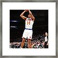 Atlanta Hawks V New York Knicks Framed Print