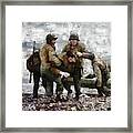 D Day Landings, Wwii #4 Framed Print