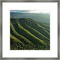 Great Smoky Mountains National Park Aerial Photo #5 Framed Print