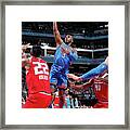 Oklahoma City Thunder V Sacramento Kings #4 Framed Print