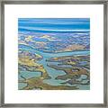 Salt Marshes And Estuaries Are Found #4 Framed Print