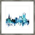 Bath England Skyline Cityscape #5 Framed Print