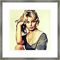 Brigitte Bardot, Actress #5 Framed Print