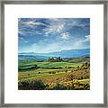 Farm In Tuscany #5 Framed Print