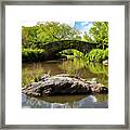 Gapstow Bridge, Central Park, Nyc #5 Framed Print