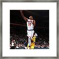 Indiana Pacers V New York Knicks #5 Framed Print