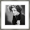 Myrna Loy . #5 Framed Print