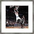 New York Knicks V Brooklyn Nets #5 Framed Print