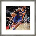 New York Knicks V Detroit Pistons Framed Print