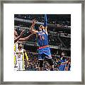 New York Knicks V Indiana Pacers Framed Print