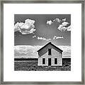 Old Abandoned House In Farming Area #5 Framed Print