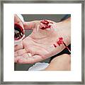 Special Effects Make-up #5 Framed Print