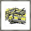Two Car Collision #5 Framed Print