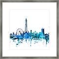 Blackpool England Skyline #6 Framed Print